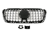 Black Front Panamericana Look Grille for Mercedes Sprinter W907 (2018 to 2024) Mercedes > Grilles Euro Premium Parts Chrome