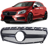 Black Front AMG-Look Grille for Mercedes A-Class W176 (2012 to 2018) Mercedes > Grilles Euro Premium Parts