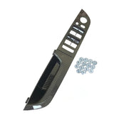 Carbon fiber look interior door handles for BMW 3 Series E90 (2005 - 2012) BMW Euro Premium Parts