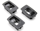 Carbon fiber look interior door handles for BMW 3 Series E90 (2005 - 2012) BMW Euro Premium Parts