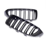 Carbon look kidney grilles for BMW 4 Series F32 (2013 to 2020) BMW Euro Premium Parts Double slat