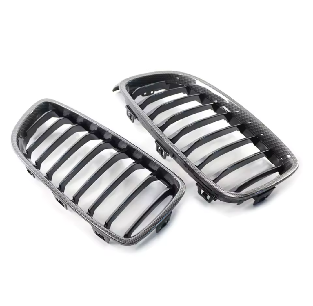 Carbon look kidney grilles for BMW 4 Series F32 (2013 to 2020) BMW Euro Premium Parts