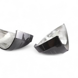 Carbon look mirror caps for Audi A4 B9 (2015 to 2024) Audi Euro Premium Parts