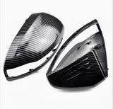 Carbon look mirror caps for Mercedes C-Class W205 (2014 to 2021) Mercedes-Benz Euro Premium Parts