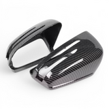 Carbon look mirror caps for Mercedes E-Class W212 (2010 to 2015) Mercedes-Benz Euro Premium Parts
