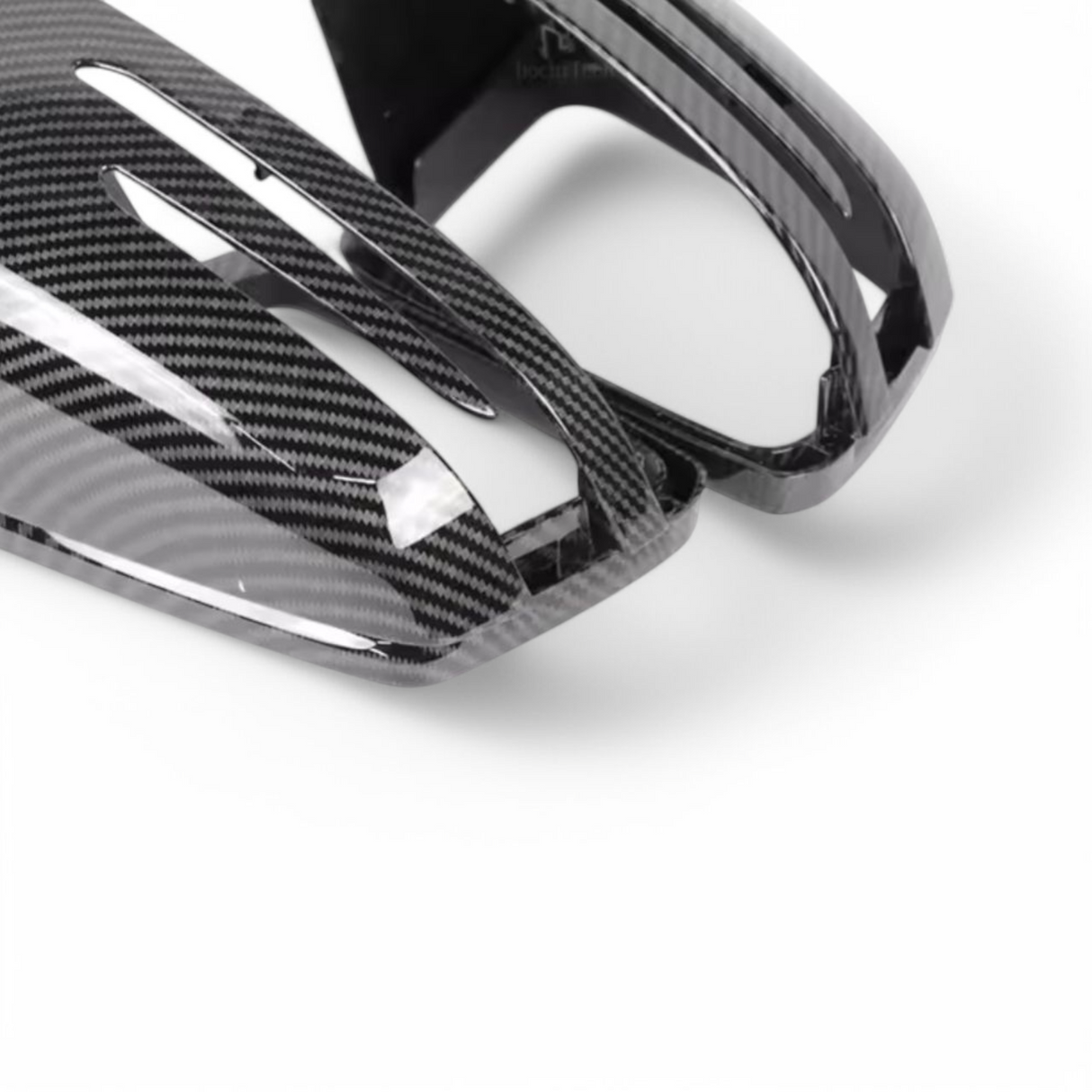 Carbon look mirror caps for Mercedes E-Class W212 (2010 to 2015) Mercedes-Benz Euro Premium Parts