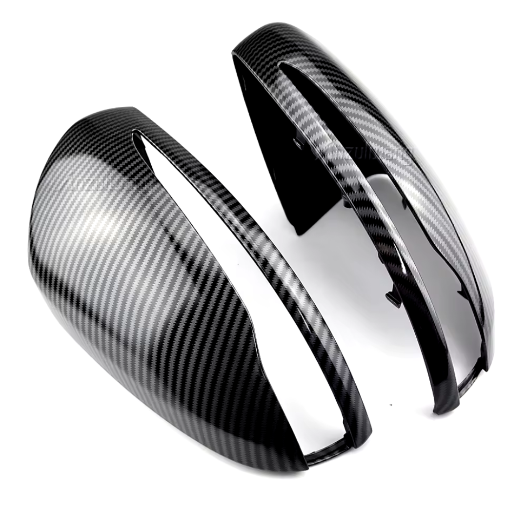 Carbon look mirror caps for Mercedes E-Class W213 (2015 to 2024) Mercedes-Benz Euro Premium Parts