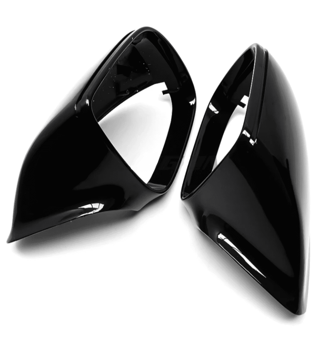 Glossy black mirror caps for Audi Q5 SQ5 Mk1 (2008 to 2017) Audi Euro Premium Parts