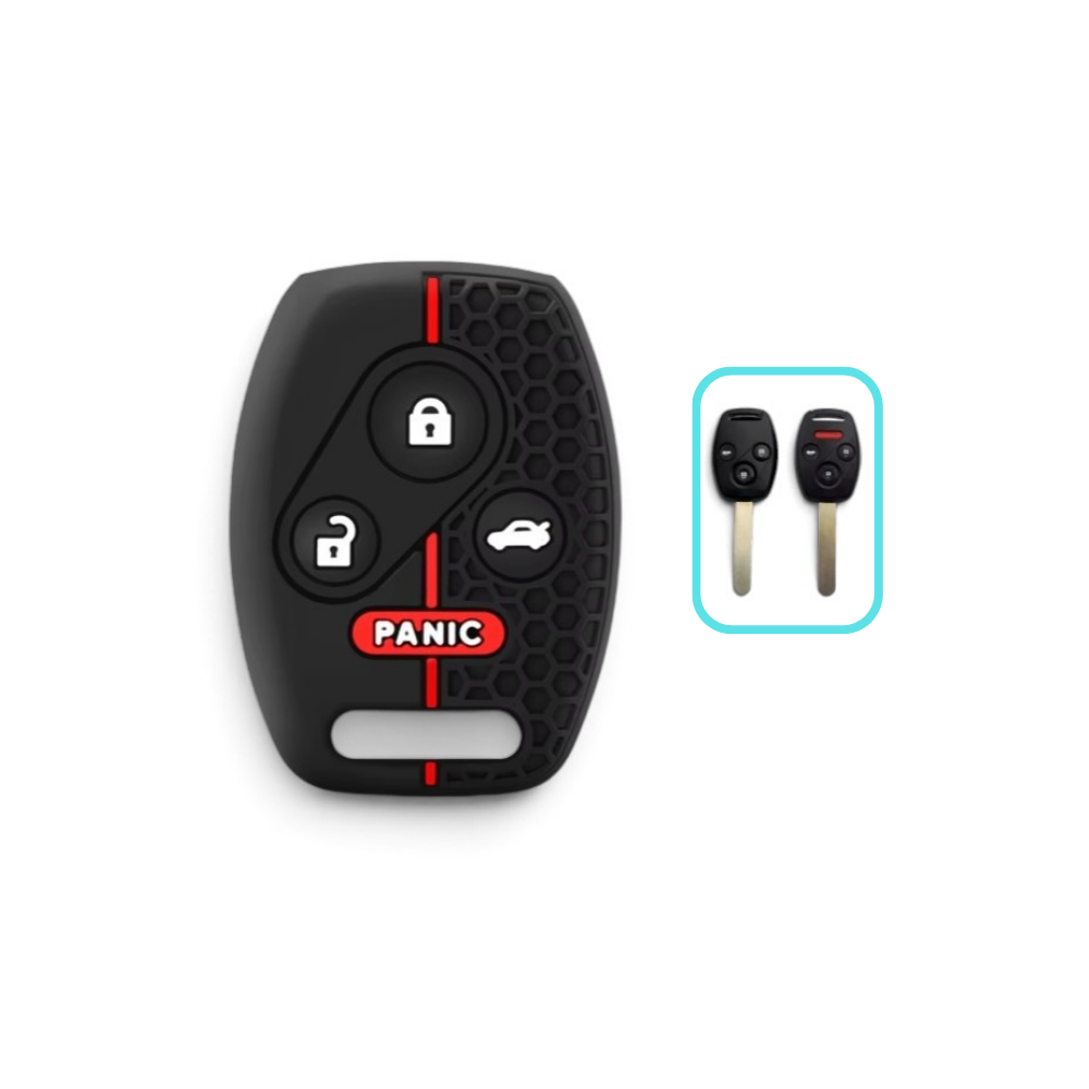 Silicon Honda Key Case – Protective Key Fob Cover For Civic Accord CR-V Fit Odessey