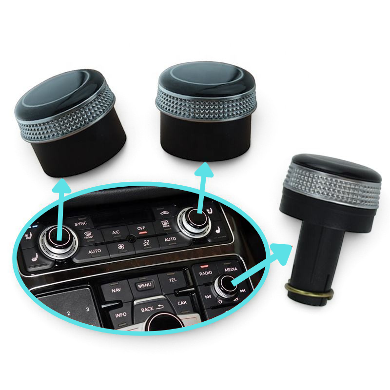 Radio & MMI Replacament Knobs Buttons For Audi A8 S8 D4 - 2009 to 2017 Euro Premium Parts