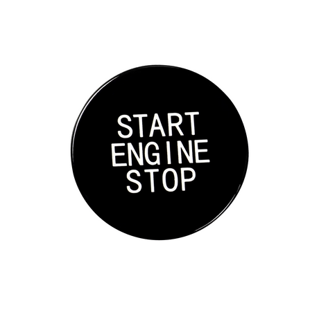 Engine Start and Stop Button for BMW 3 Series G20 - 2019 to 2025 Euro Premium Parts Black