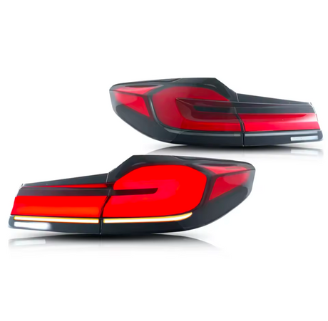 OLED Facelift Tail Lights For BMW 5 Series F30 M5 F90 - 2018 to 2023 Euro Premium Parts