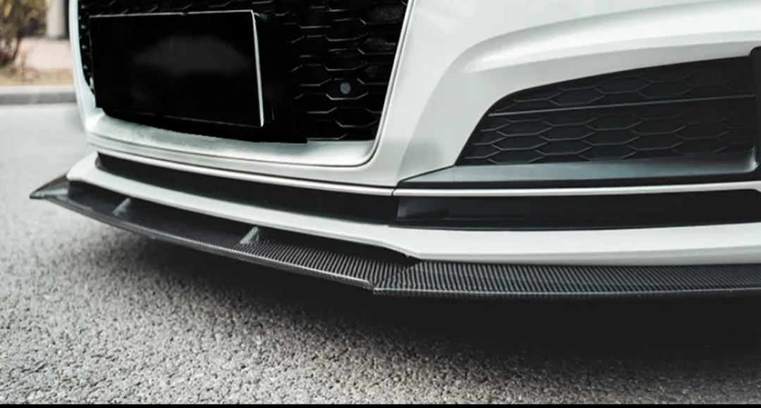 Front Lip Splitter for Audi A5 B9 - 2016 to 2019 Audi Euro Premium Parts