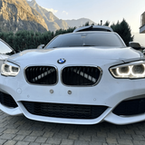 V-Brace Trim Vinyl Covers Front Grille Blue Red Yellow Green White Orange for BMW F, E and G-Series 2 / 3 / 4 / 5 / 6 / 7 F22 F30 F32 G20 G30 F10 F13 F01 BMW Euro Premium Parts