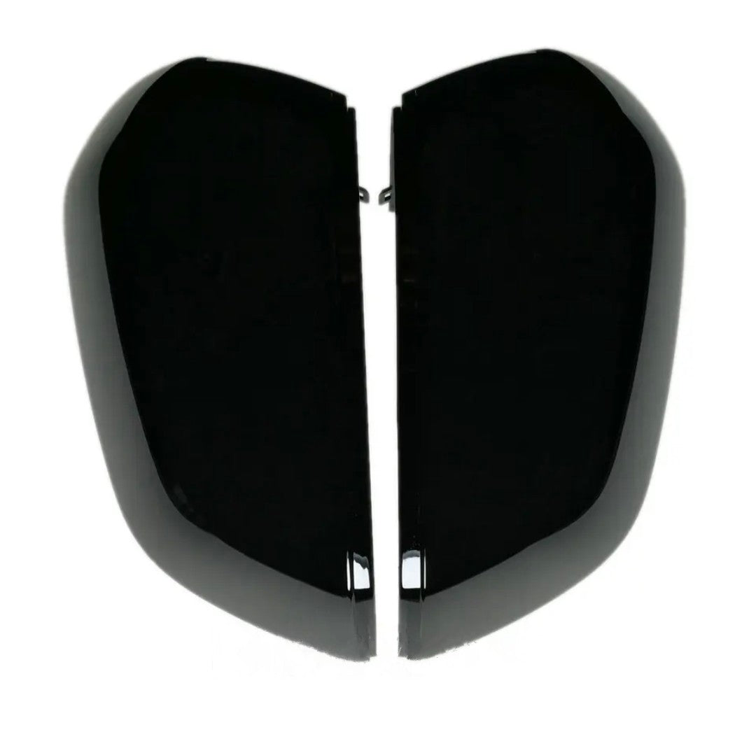 Glossy black mirror caps for Audi Q3 and RSQ3 (2018 to 2023) Euro Premium Parts