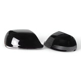 Glossy black mirror caps for Audi Q7 (2010 to 2015) Audi Euro Premium Parts