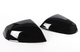 Glossy black mirror caps for Audi Q7 II (2016 to 2024) Audi Euro Premium Parts