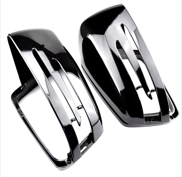 Glossy black mirror caps for Mercedes C-Class W204 (2007 to 2014) Mercedes-Benz Euro Premium Parts