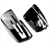 Glossy black mirror caps for Mercedes S-Class W221 (2007 to 2013) Mercedes-Benz Euro Premium Parts