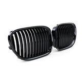 BMW 7 Series F01 F02 Glossy Black Front Grilles (2009 to 2015)