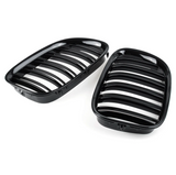 BMW 7 Series F01 F02 Glossy Black Front Grilles (2009 to 2015)