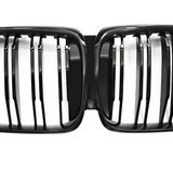 BMW X6 G06 Gloss Black Front Grilles Set (2019 to 2026) BMW Euro Premium Parts