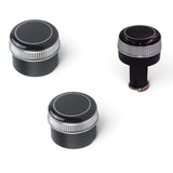 Radio & MMI Replacament Knobs Buttons For Audi A8 S8 D4 - 2009 to 2017 Euro Premium Parts Whole Set: AC & Volume Knobs (x3)