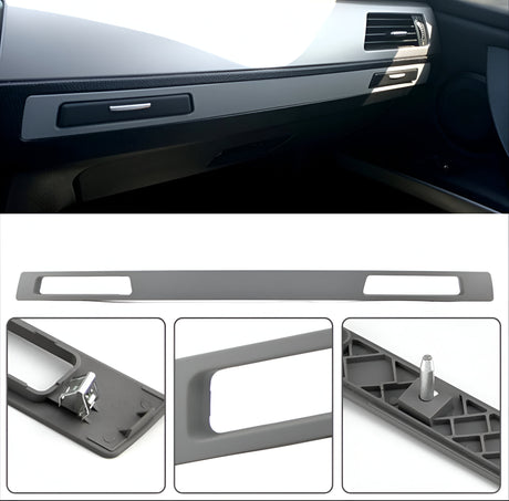 Interior passenger cupholder trim for BMW 3 Series E90 (2005 - 2012) BMW Euro Premium Parts Gray