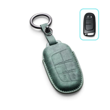 Alcantara Jeep Key Case and Key Chain – Protective Key Fob Cover Wrangeler Compass Renegade Patriot Cherokee Grand Cherokee