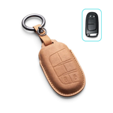 Alcantara Jeep Key Case and Key Chain – Protective Key Fob Cover Wrangeler Compass Renegade Patriot Cherokee Grand Cherokee