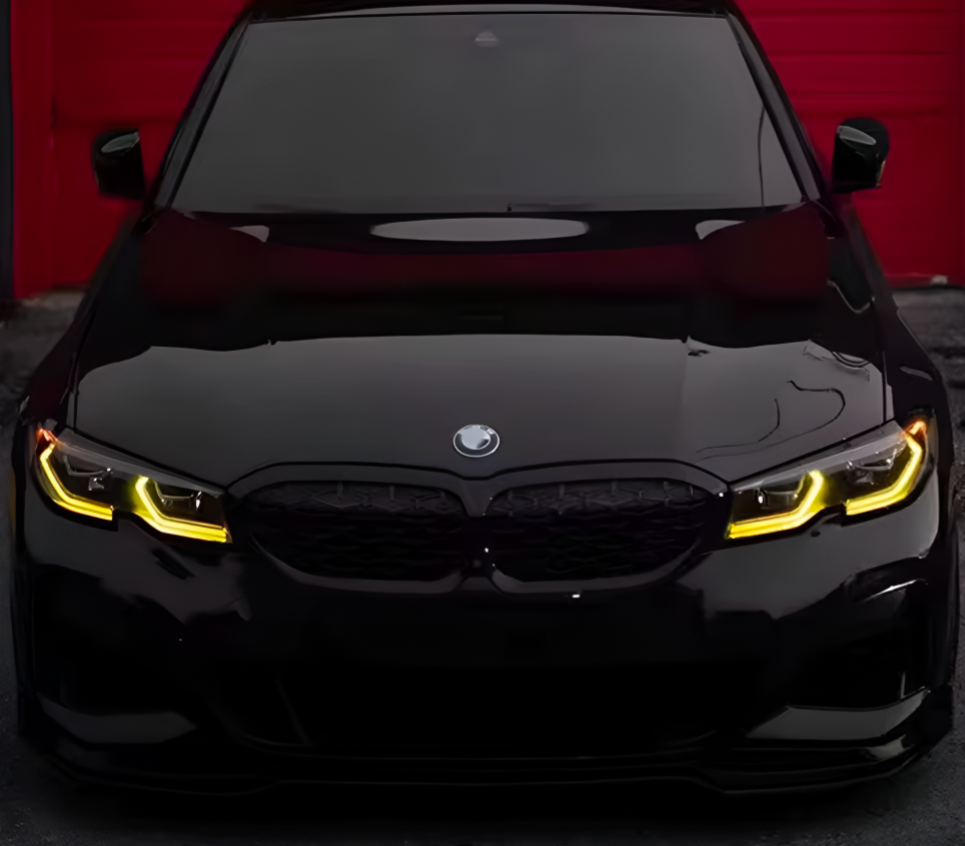 LED Yellow CSL-Style DRL Angel Eyes for BMW 4 Series G22 / M4 G82 (2020–2024) Euro Premium Parts