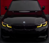 LED Yellow CSL-Style DRL Angel Eyes for BMW 4 Series G22 / M4 G82 (2020–2024) Euro Premium Parts