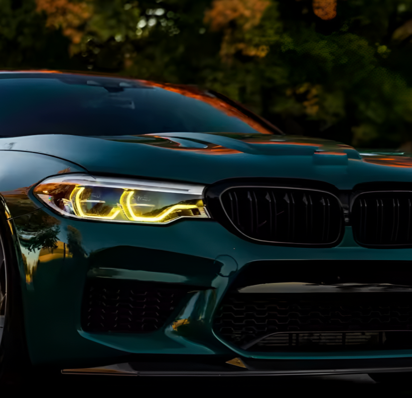 LED Yellow CSL-Style DRL Angel Eyes for BMW 5 Series G30 / M5 F90 (2016–2020) Euro Premium Parts