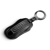 Leather Porsche Key Case – Protective Key Fob Cover For Porsche Cayenne Panamera Macan 911 Cayman Boxster