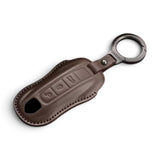 Leather Porsche Key Case – Protective Key Fob Cover For Porsche Cayenne Panamera Macan 911 Cayman Boxster
