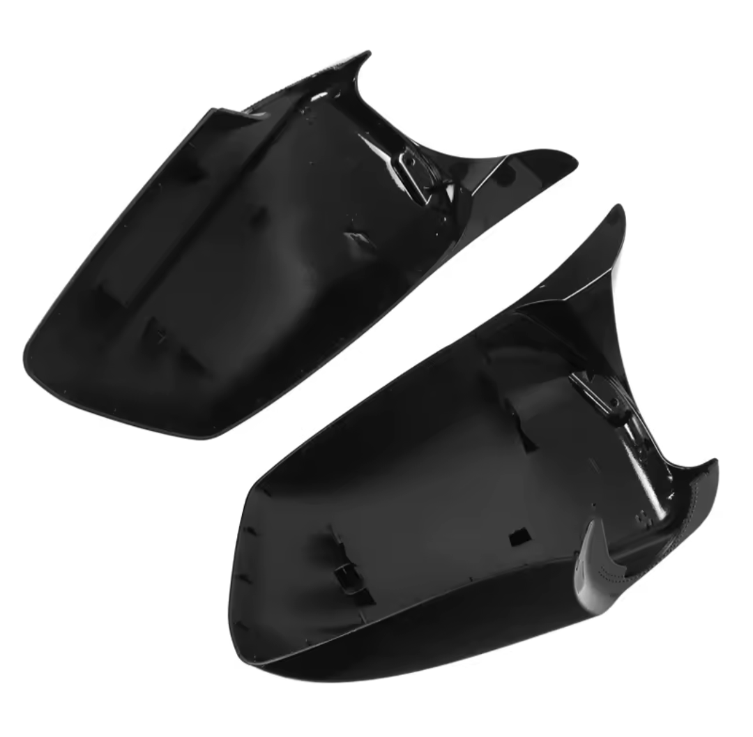 M5 Competition-look Glossy Black Mirror Caps for BMW 5 Series F10 (2010 to 2018) BMW Euro Premium Parts