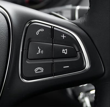 Mercedes-Benz GLC W253 Multifunction steering wheel buttons replacement (2015 - 2022)