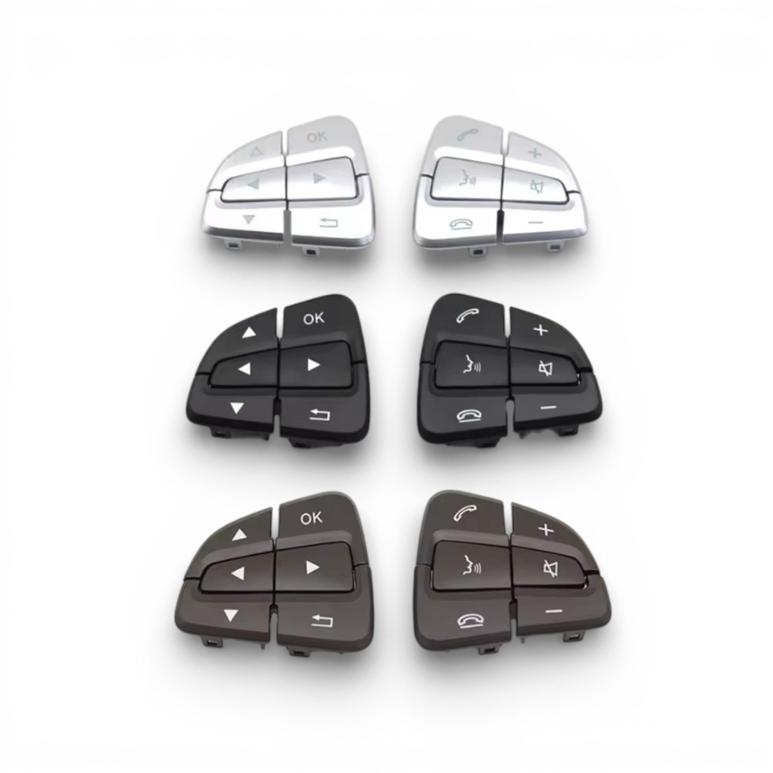 Mercedes-Benz GLC W253 Multifunction steering wheel buttons replacement (2015 - 2022)