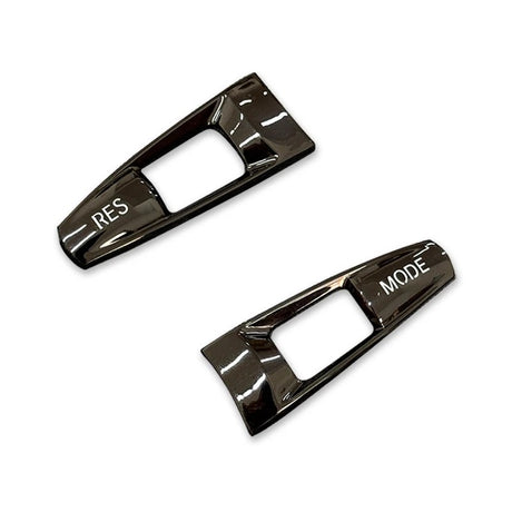 Multifunction Steering Wheel Buttons and Knobs for BMW X2 F39 (2017 to 2021) BMW Euro Premium Parts M-Sport Steering Wheel Set of 2 black button trims