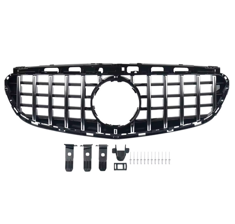 Panamericana AMG GTR chrome grille for Mercedes E-Class W212 facelift (2014 to 2018) Mercedes-Benz Euro Premium Parts