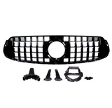 Panamericana AMG GTR grille for Mercedes GLC X253/GLC Coupe C253 FACELIFT (2019 to 2023) Mercedes-Benz Euro Premium Parts Black With AMG Package