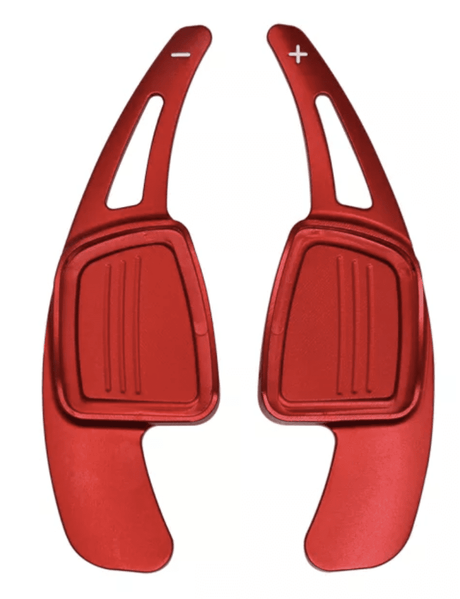 Performance Aluminum Paddle Shifters for Audi (After 2017) Audi Euro Premium Parts Red
