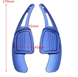 Performance Steering Wheel Paddle Shifters for Audi A3 8V (2012 to 2019) Audi Euro Premium Parts Blue Facelift (2016 to 2019)
