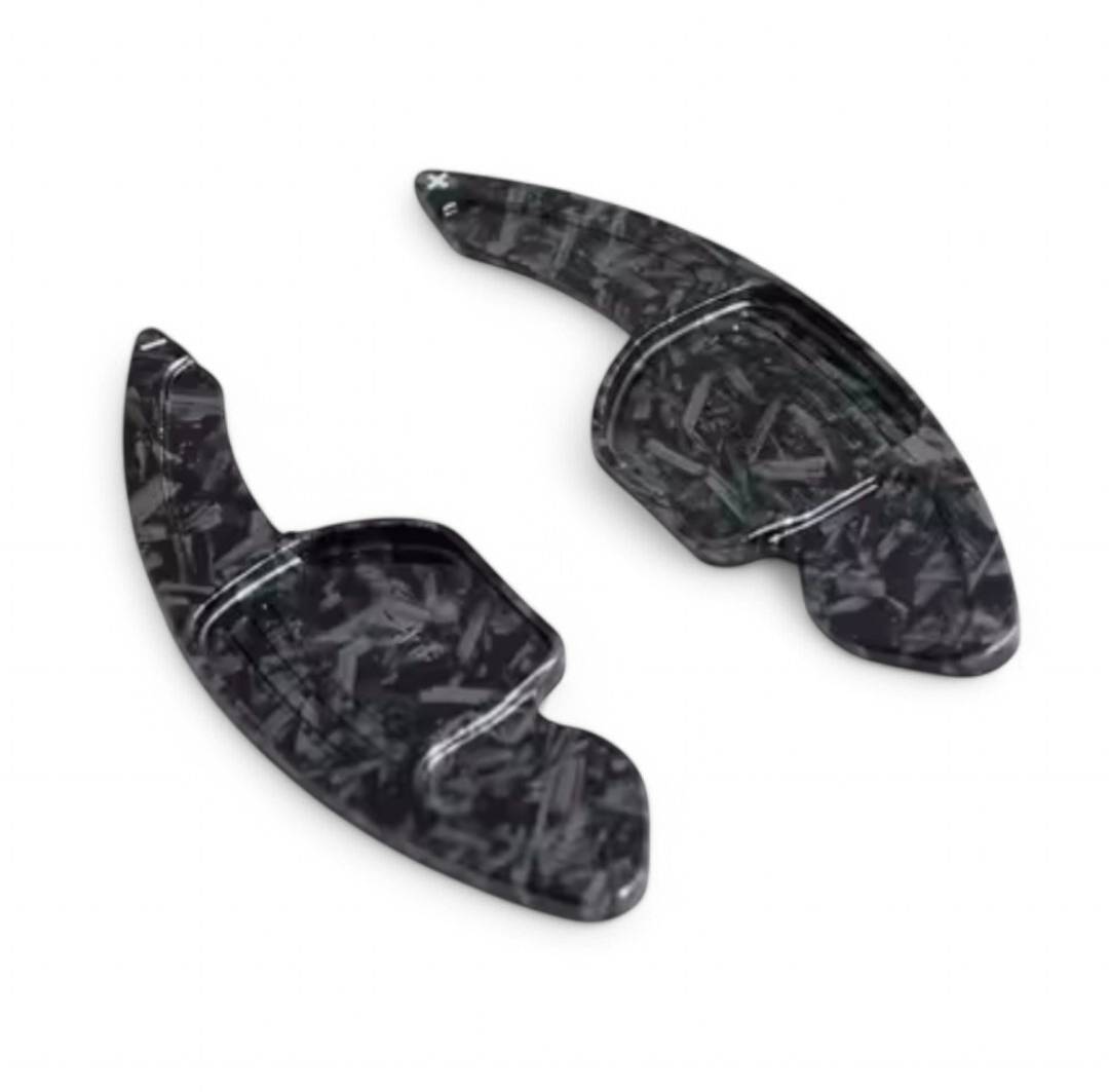 Performance Steering Wheel Paddle Shifters for Audi Q3 (2011 - 2018) Audi Euro Premium Parts Forged carbon replica