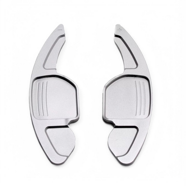 Performance Steering Wheel Paddle Shifters for Audi Q3 (2011 - 2018) Audi Euro Premium Parts Silver