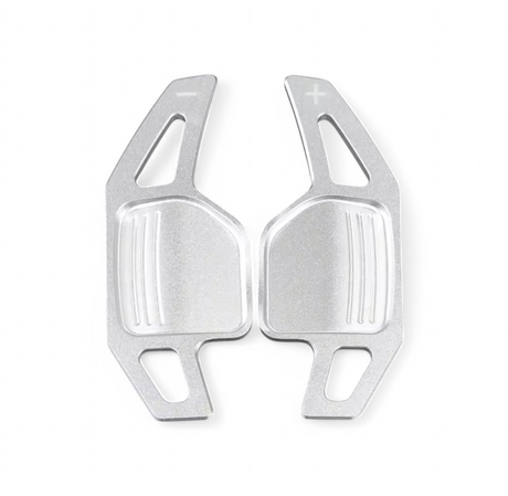 Performance steering wheel paddle shifters for Audi A6 and S6 C6 (2004 - 2011) Audi Euro Premium Parts Silver