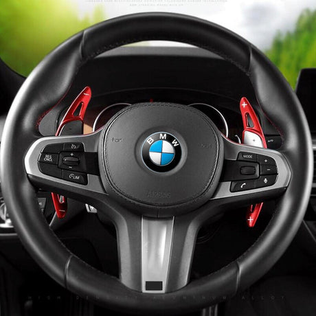 Performance steering wheel paddle shifters for BMW G-chassis (from 2015) BMW Euro Premium Parts Red