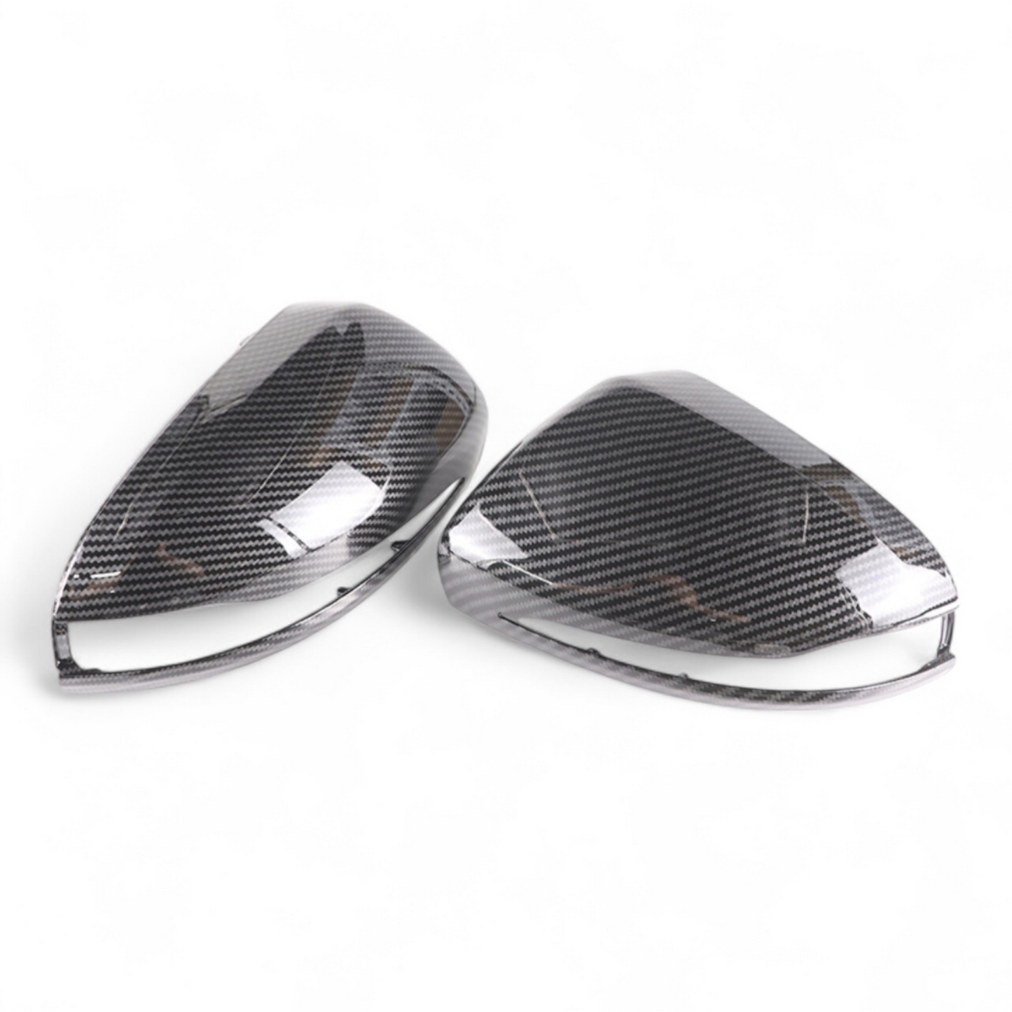 Carbon look mirror caps for Mercedes C-Class W205 (2014 to 2021)