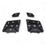 Mercedes-Benz G-Class W463 Multifunction steering wheel buttons replacement (2012 - 2018) Mercedes-Benz Euro Premium Parts Black 3 spokes steering wheel