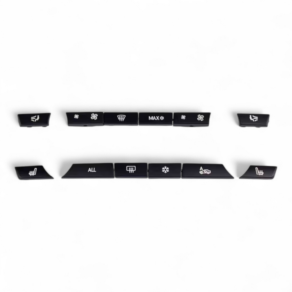 Set of climate control buttons for BMW 5 Series and M5 F10 (2010 to 2017) BMW Euro Premium Parts